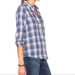 Current/Elliot Plaid Top